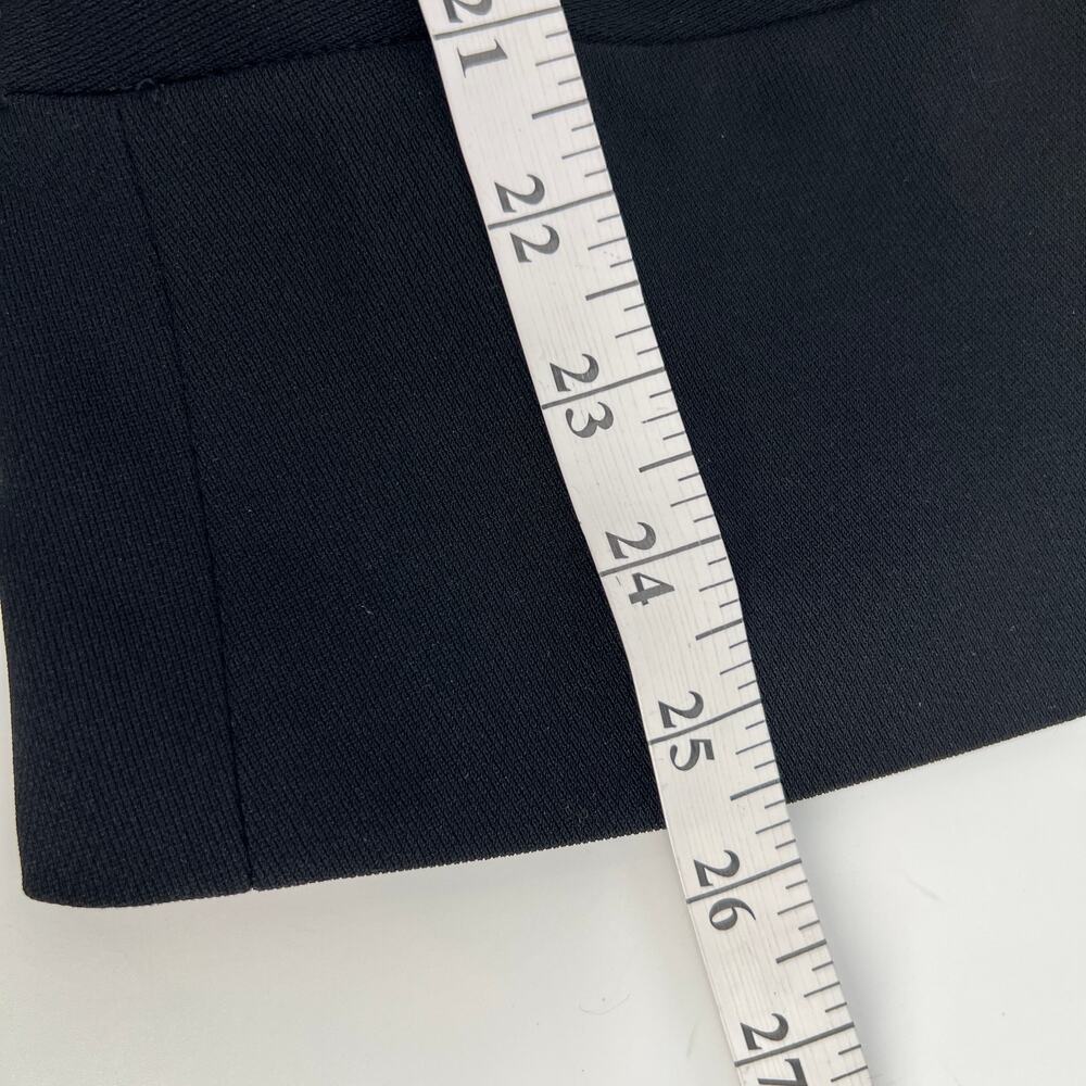 Vtg 90s Cache Double Breasted Blazer Women 12 Black Silver Studded Eyelet Detail - Picture 10 of 10